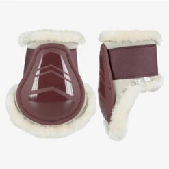 Shop Horze Graz Fetlock Boots In Rum & Raisin For Horses -Sabandar Store 1 Horse T Horze Graz Fetlock Boots Rum Raisin 10