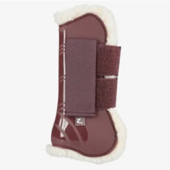 Shop Horze Graz Tendon Boots In Rum & Raisin For Horses -Sabandar Store 1 Horse T Horze Graz Tendon Boots Rum Raisin 4