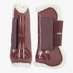 Shop Horze Graz Tendon Boots In Rum & Raisin For Horses -Sabandar Store 1 Horse T Horze Graz Tendon Boots Rum Raisin 6