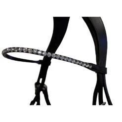 Bridle Snaffle Acavalllo Cupido Anatomic Crown Black -Sabandar Store Acavallo Bridle Snaffle Cupido Anatomic Crown Black 4