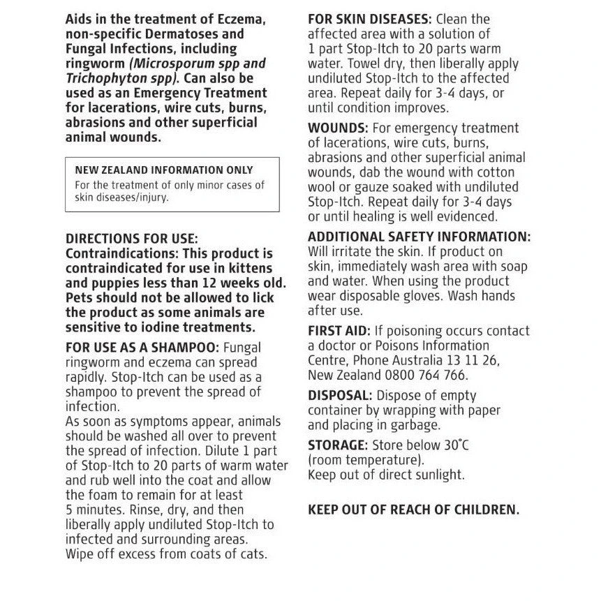 Aristopet Stop Itch Dog & Cat 500ml 4 Aristopet Stop Itch Dog & Cat 500ml - Image 2