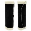 Bandage Pads With Faux Sheepskin -Sabandar Store BandagepadswithsheepskinBDG1112 BK 01 3bc401f6 90da 43cc 841f ca2eeba15835
