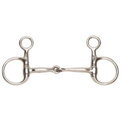 Baucher Snaffle Jointed Mouth Stainless Steel