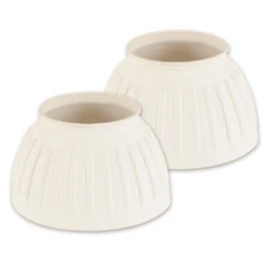 Black Ribbed Bell Boots