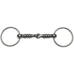 Cherry Roller Snaffle Stainless Steel