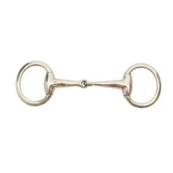 Eggbutt Snaffle Thick Jointed Mouth Stainless Steel
