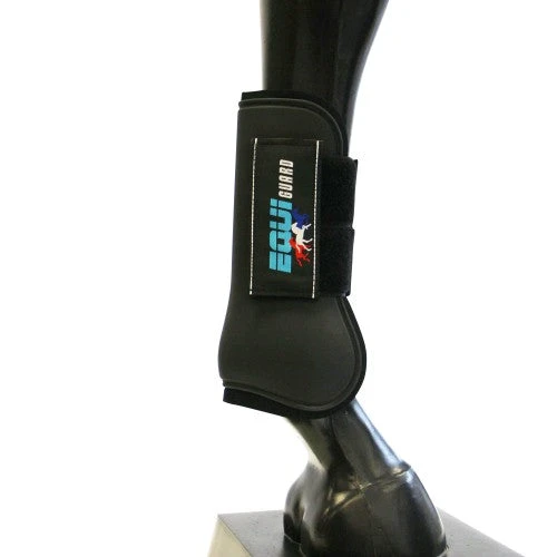 Equiguard Open Front Boots Black 3 Equiguard Open Front Boots Black - Image 2