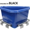 Feed Bin Corner Plastic Black -Sabandar Store Feed Bin Plastic Corner Black