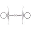 Fm Ring Snaffle Bit French Mouth Stainless Steel -Sabandar Store Fm Ring Snaffle Bit French Mouth Stainless Steel