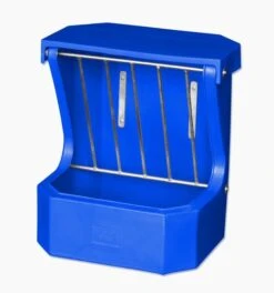 Hay Rack Feeder & Lid Agboss Blue -Sabandar Store Hay Rack Feeder Lid Agboss Blue 3