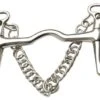Kimblewick Bit Slotted Cheeks Port Mouth Stainless Steel -Sabandar Store Kimblewick Bit Slotted Cheeks Port Mouth Stainless Steel