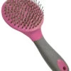 Brush Mane & Tail Ergonomic Grip Pink -Sabandar Store Mane Tail Brush Ergonomic Grip Pink