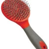 Brush Mane & Tail Ergonomic Grip Red -Sabandar Store Mane Tail Brush Ergonomic Grip Red