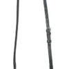 Noseband Drop Leather Aintree Black -Sabandar Store Noseband Drop Leather Aintree Black