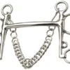 Pelham Bit Mullen Mouth Stainless Steel -Sabandar Store Pelham Bit Mullen Mouth Stainless Steel