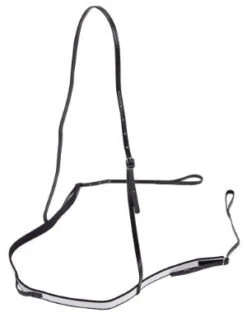 Breastplate Race Featherweight Elastic 20mm Black