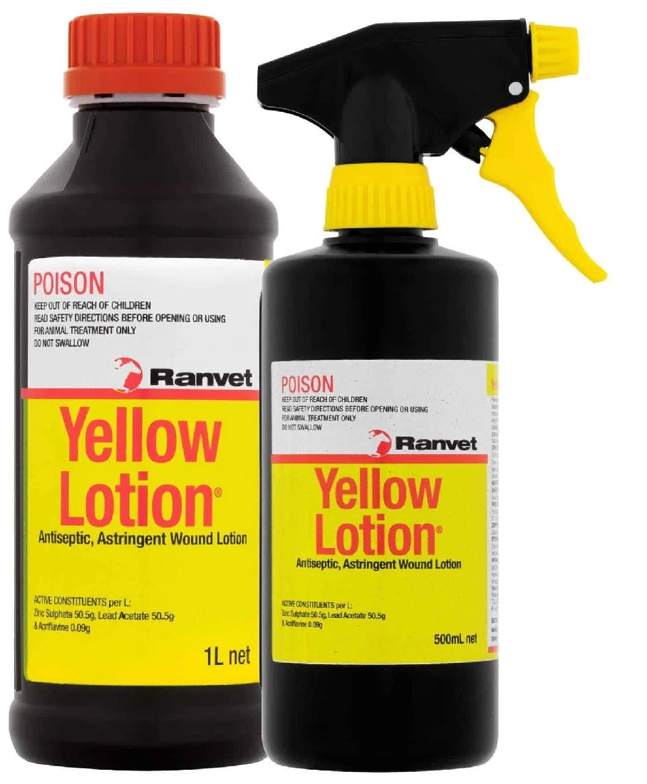 Yellow Lotion Ranvet 1litre Refill 4 Yellow Lotion Ranvet 1litre Refill - Image 2