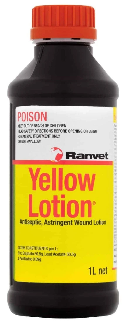 Yellow Lotion Ranvet 1litre Refill 3 Yellow Lotion Ranvet 1litre Refill