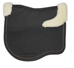 Saddlecloth Dressage Estate With Fleece Black Full