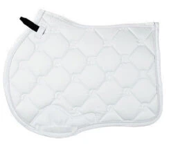 Saddlecloth Jumping Bates White Full