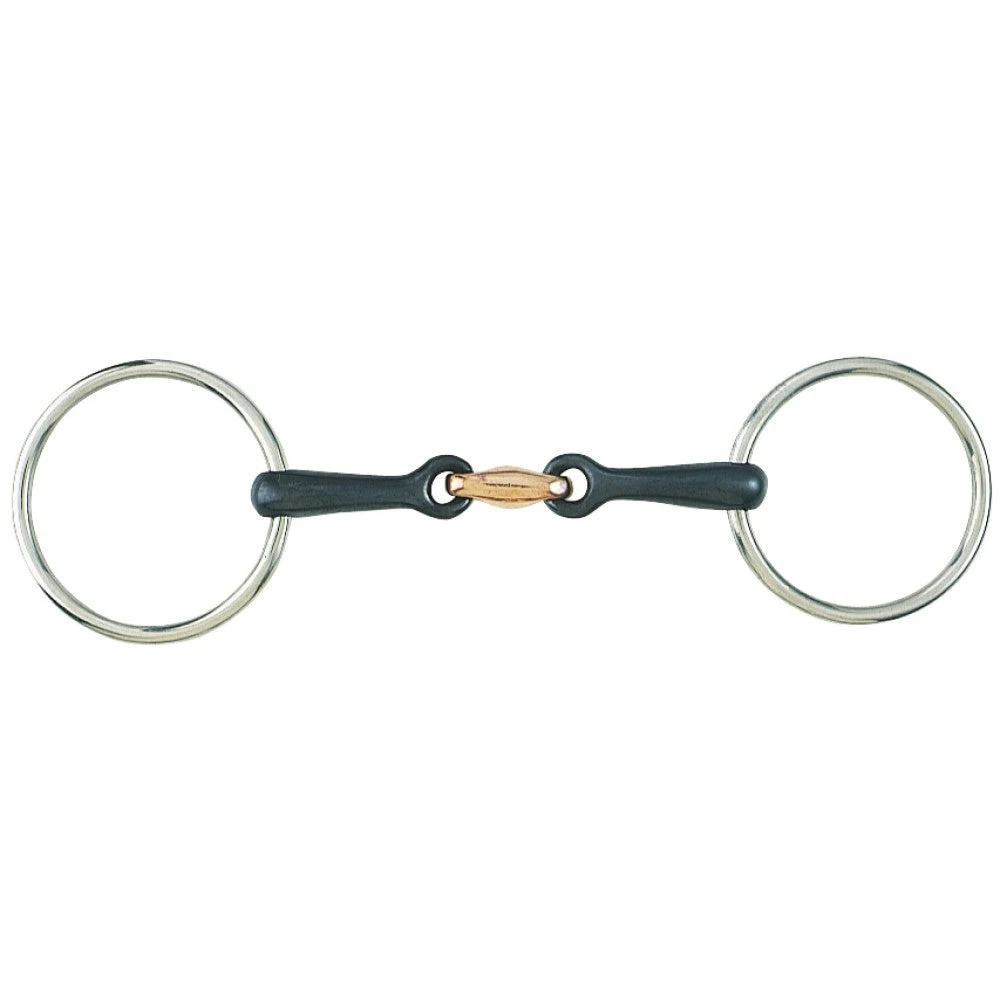 Training Snaffle Loose Ring Sweetiron & Copper Mouth 3 Training Snaffle Loose Ring Sweetiron & Copper Mouth