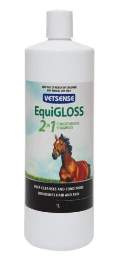 Hair Polish Vetsense Equigloss 2in1 1litre