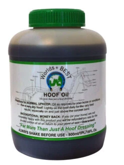 500ml Hoof Care Oil By World's Best