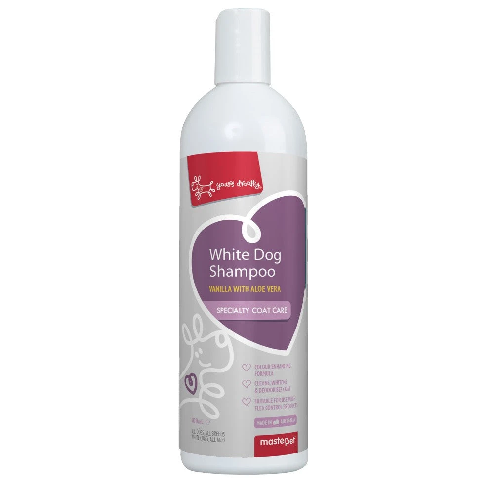 Yours Droolly White Dog Shampoo 500ml 3 Yours Droolly White Dog Shampoo 500ml