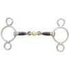 Dutch Gag Training Snaffle 3 Rings -Sabandar Store dutch gag training snaffle 3 rings trailrace equestrian outfitters