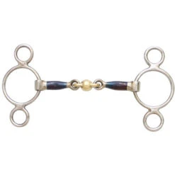 Dutch Gag Training Snaffle 3 Rings