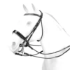 Equipe Weymouth Dressage Bridle With Swarovski Browband -Sabandar Store equipe rolled dressage weymouth with swarovski browband trailrace equestrian outfitters