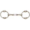Full Ring Running Gag Snaffle W/French Mouth & 75mm Loose Rings -Sabandar Store full ring running gag snaffle wfrench mouth 75mm loose rings southern sport horses