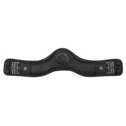 Black LeMieux Gel-Tek Anatomic Curve Dressage Girth