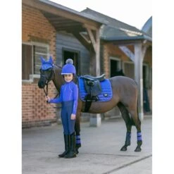 LeMieux Junior Loire Dressage Saddlepad -Sabandar Store lemieux junior loire dressage saddlepad southern sport horses 4