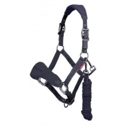 LeMieux Vogue Headcollar With Leadrope - Fleece Material -Sabandar Store lemieux vogue fleece headcollar with leadrope headcollar 11 4c1b799d dd40 404f 82ea f10729c58c33