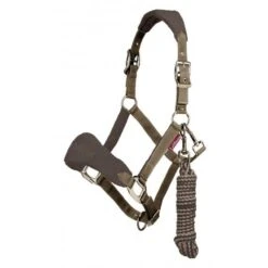 LeMieux Vogue Headcollar With Leadrope - Fleece Material -Sabandar Store lemieux vogue fleece headcollar with leadrope headcollar 12 647af87e 7f64 460b a476 06d040623b08