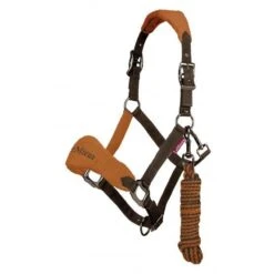 LeMieux Vogue Headcollar With Leadrope - Fleece Material -Sabandar Store lemieux vogue fleece headcollar with leadrope headcollar 13 e449006b 00a4 468c a6ad ba5cf2b550af