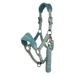 LeMieux Vogue Headcollar With Leadrope - Fleece Material -Sabandar Store lemieux vogue fleece headcollar with leadrope headcollar 14 fef704ff 5e9a 4620 a238 f9af0872089d