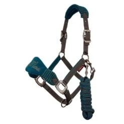 LeMieux Vogue Headcollar With Leadrope - Fleece Material -Sabandar Store lemieux vogue fleece headcollar with leadrope headcollar 4 0e215f7b b2c5 4d0f 9c3b 7ce2f9afb760