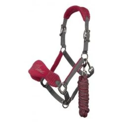 LeMieux Vogue Headcollar With Leadrope - Fleece Material -Sabandar Store lemieux vogue fleece headcollar with leadrope headcollar 7 930a82a1 3dce 4099 b652 f7a5c884c7e9