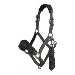LeMieux Vogue Headcollar With Leadrope - Fleece Material