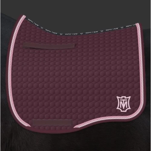 Mattes Eurofit Dressage Plain - Blackberry 3 Mattes Eurofit Dressage Plain - Blackberry