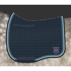 Mattes Eurofit Dressage Plain - Navy -Sabandar Store mattes eurofit dressage plain navy trailrace equestrian outfitters 3