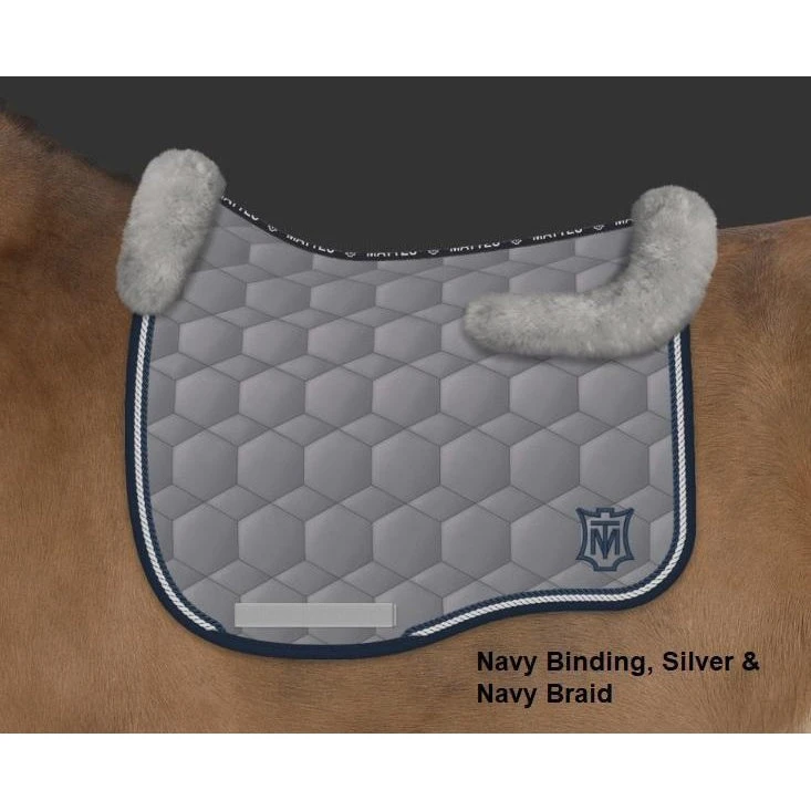 Mattes Eurofit Dressage Trim - Grey Sheen 3 Mattes Eurofit Dressage Trim - Grey Sheen