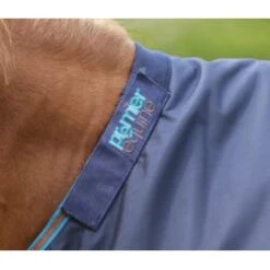 Navy PEI Titan 200g Turnout Rug With Detachable Neck - High-Quality Equestrian Product -Sabandar Store navy pei titan 200g turnout rug with detachable neck high quality equestrian product vivarchie equestrian 9