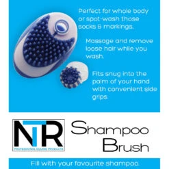 NTR Shampoo Brush -Sabandar Store ntr shampoo brush vivarchie equestrian 3