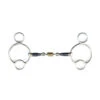 Premier Equine Sweet Iron Universal Bit With Brass Alloy Roller -Sabandar Store premier equine sweet iron universal bit with brass alloy roller southern sport horses