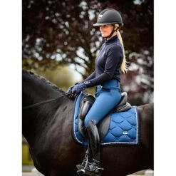 PSOS Dressage Saddle Pad Neptuna - We Shall Go On To The End -Sabandar Store psos dressage saddle pad neptuna we shall go on to the end vivarchie equestrian 3