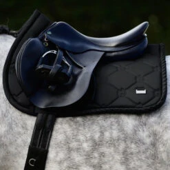 PSOS Jump Pad Black Ruffle "Boss Bitch Mode!"Â  -Sabandar Store psos jump pad black ruffle boss bitch mode vivarchie equestrian 2