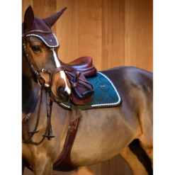 PSOS Jump Saddle Pad Emerald - "Dreams Do Come True" 6 PSOS Jump Saddle Pad Emerald - "Dreams Do Come True" -Sabandar Store psos jump saddle pad emerald dreams do come true vivarchie equestrian 2